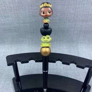 Princess tiana beaded pen